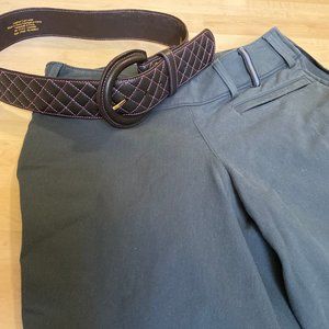 blueish Noble Outfitters breeches 28R w/ free belt